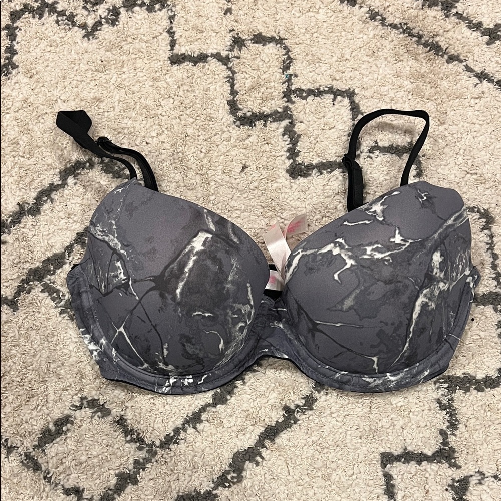 Victoria's Secret Charcoal Marble Bra